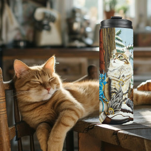 Termo Dragón azul Viking Cat