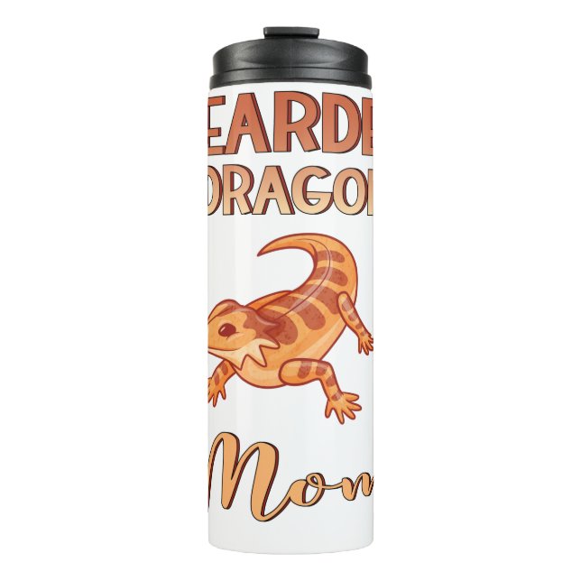 Termo Dragón barbudo Reptile Lizard Terrarium Mascota Ma (Anverso)