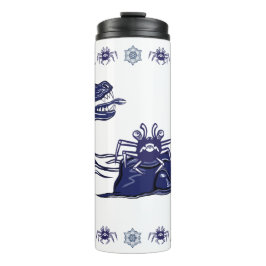 Termo Dragón De Agua Y Cangrejo De Monstruo