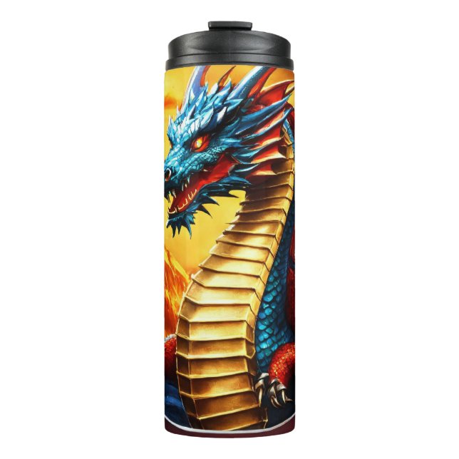 Termo Dragón de fuego (Anverso)