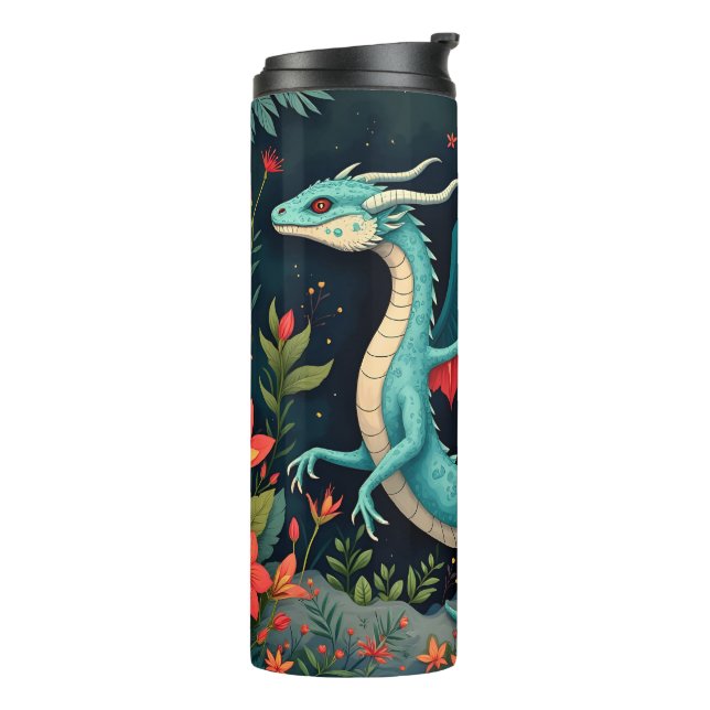 Termo Dragón en la selva (Rotado hacia la izquierda)