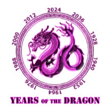 Dragón rosa, años de la máscara de jarra de dragón