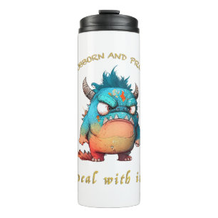 Termo Dragon Stubborn Deal With It Cuadous Adorable Funn