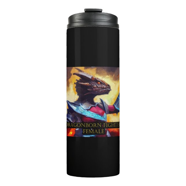 Termo Dragonborn Figher Female (Anverso)