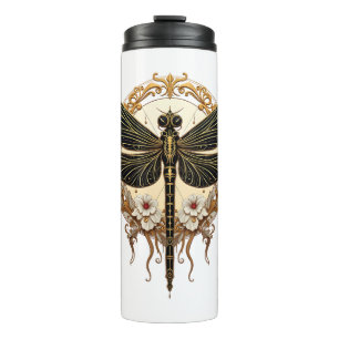 Termo Dragonfly Art Nouveau Elegant Steampunk