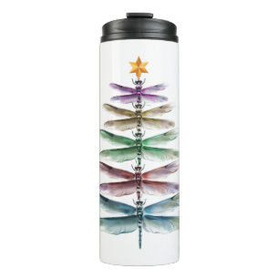 Termo Dragonfly Christmas Tree Insect Lover Xmas Gift Wo
