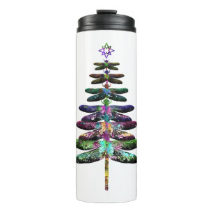 Termo Dragonfly Christmas Tree Shirt Inspire Lover Xmas