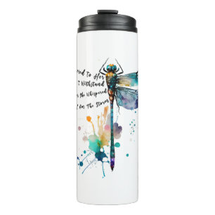 Termo Dragonfly con poema