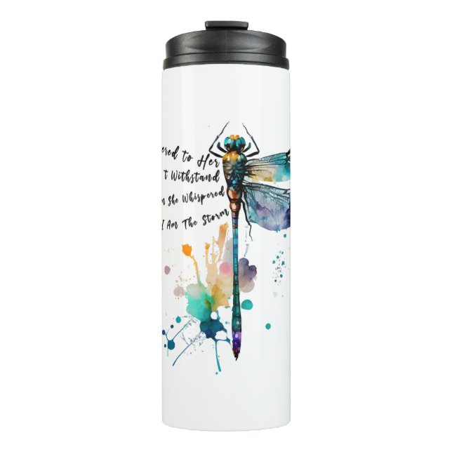 Termo Dragonfly con poema (Anverso)