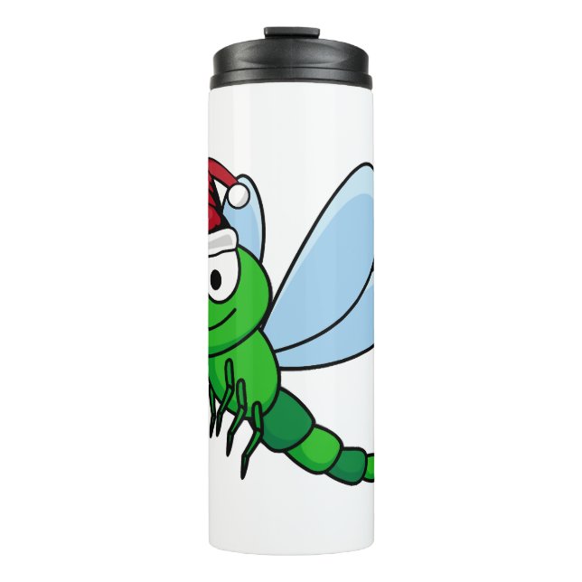 Termo Dragonfly Navidad libélula (Anverso)