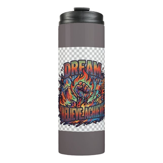 Termo Dream. Believe. Achieve.T-Shirt (Anverso)