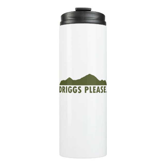 Termo Driggs Idaho Por Favor (Anverso)