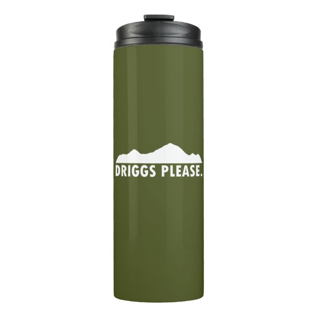 Termo Driggs Idaho Por Favor (Anverso)