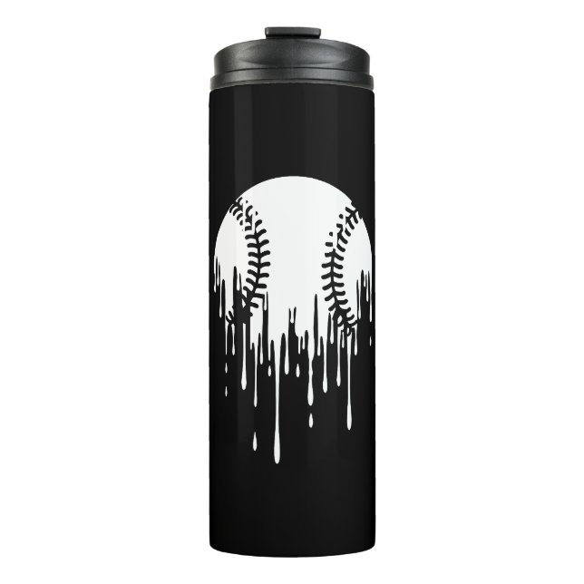 Termo Dripping Baseball Design for Bold Sports Fans (Anverso)