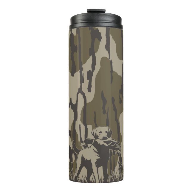 Termo Duck Hunter Dog Forest Waterfowl Bottomland Camo (Anverso)
