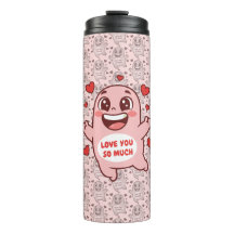 Dulce Arte de Monstruo Rosa que te Ama Mucho