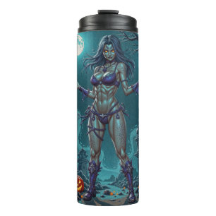 Termo Dulce de Halloween o Novia Zombi con Sesos