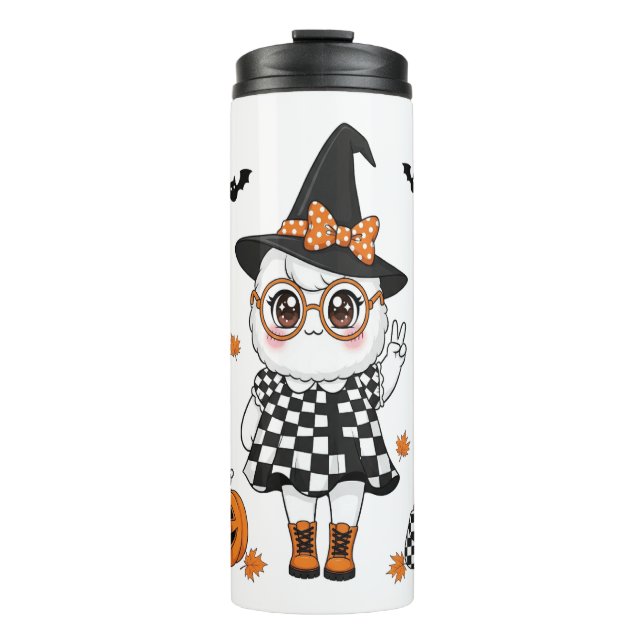 Termo Dulce Fantasma de Halloween (Anverso)