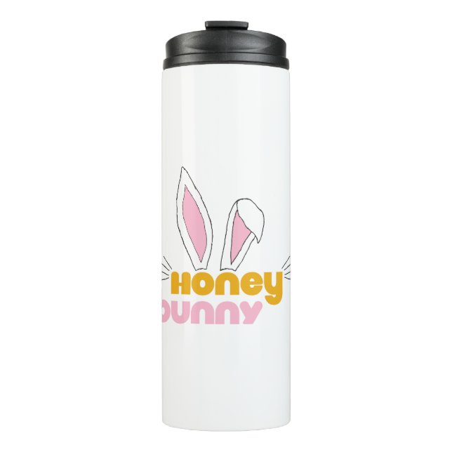 Termo Dulce Feliz Hunny Bunny Honey Rabbit Art (Anverso)