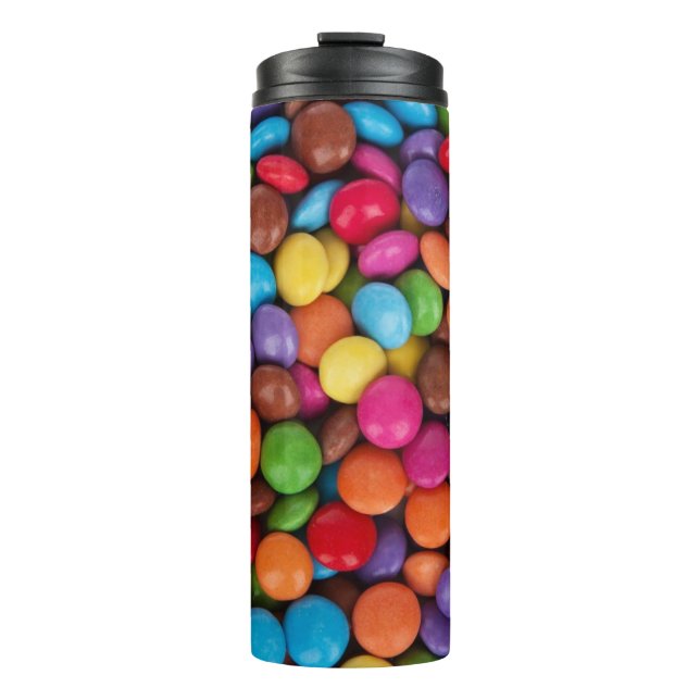 Termo Dulces Botón Coloridos Divertidos (Anverso)