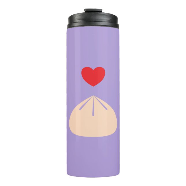 Termo Dumpling Love Ube Thermal Travel Tumbler (Anverso)