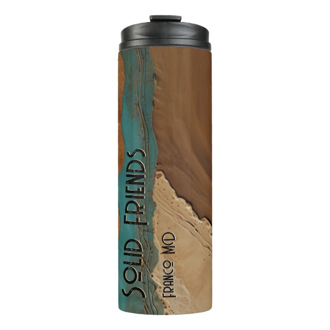 Termo Duna de espejismo del desierto Oasis Earl Bronze T (Anverso)