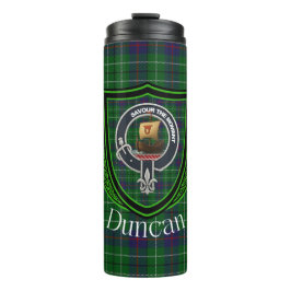 Termo Duncan Scottish Clan Tartan & Crest