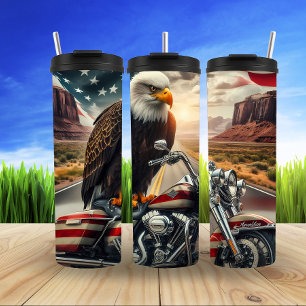 Termo Eagle Motorcycle American Freedom Scene