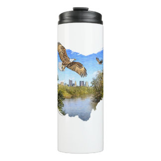 Termo Eagles Scioto River Columbus Ohio Thermal Tumbler