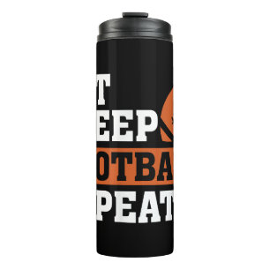 Termo Eat Sleep Football Repetir el asombroso amor Vi