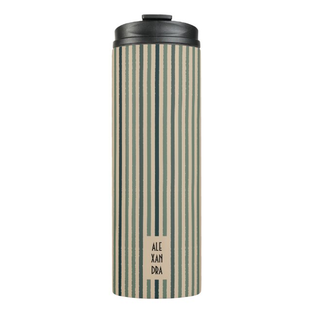 Termo Echo Trails Personalizado Tumbler térmico - Matcha (Anverso)