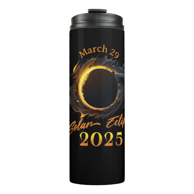 Termo Eclipse solar 29 de marzo de 2025 (Anverso)