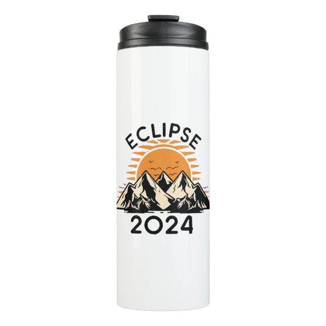 Termo Eclipse Total de Sol 2024 (Anverso)