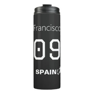 Termo Edición Monocroma de Fútbol Profesional Nacional