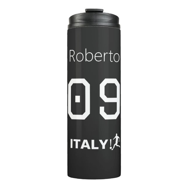 Termo Edición Monocroma Profesional de Fútbol Personal (Anverso)