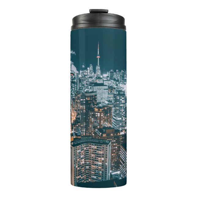 TERMO EDIFICIOS DE LA CIUDAD CON VISTAS SUPERIORES (Anverso)