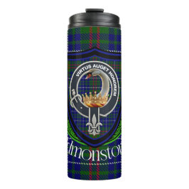 Termo Edmonstone Scottish Clan Tartan & Crest
