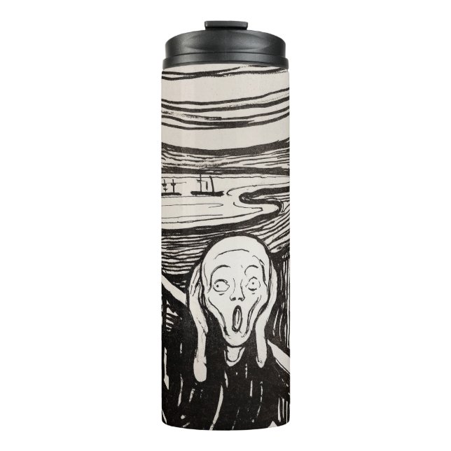 Termo Edvard Munch La Impresión De Litografía De Grito F (Anverso)