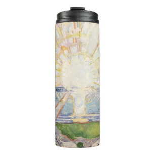 Termo Edvard Munch Sunrise Art Nouveau Expressionismo