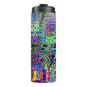 Termo Efectos digitales: diseño abstracto multicolor