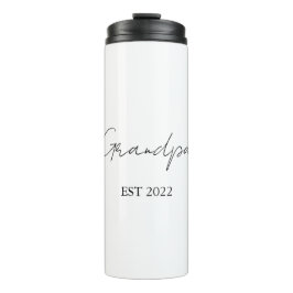 Termo El abuelo Est. [Año] - Regalo Personalizado para l