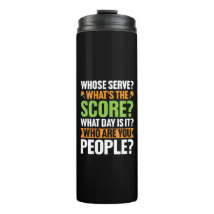 Termo El amante del pickleball de The Score