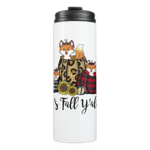 Termo El amor animal del día de gracias por Fox es Fall