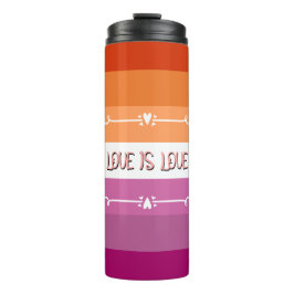 Termo El amor es el orgullo del amor Mes el tumbler térm
