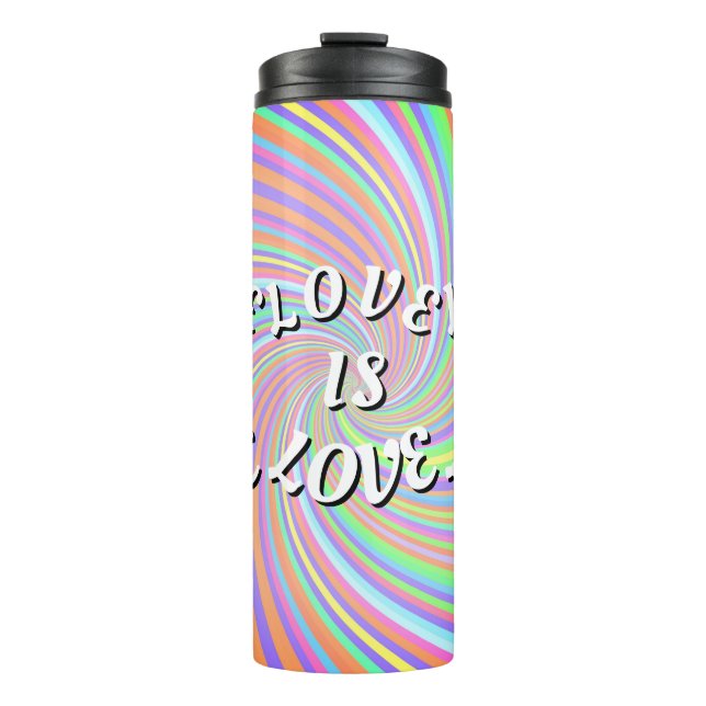 Termo El Amor Es Orgullo Pride (Anverso)