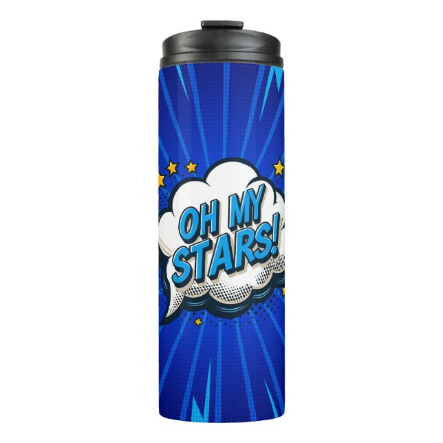 Termo ¡El arte pop cómico OH MIS ESTRELLAS! (Anverso)