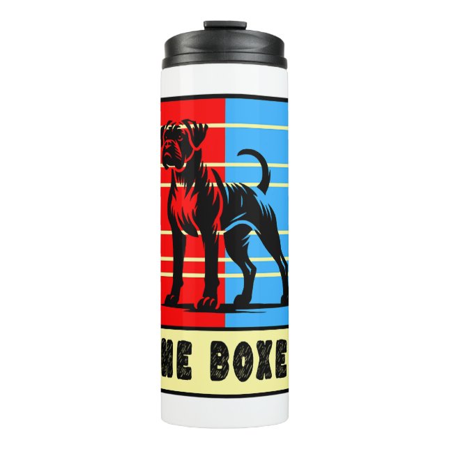 Termo El Boxer - Perro fuerte (Anverso)