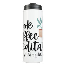 El café del libro medita cada día