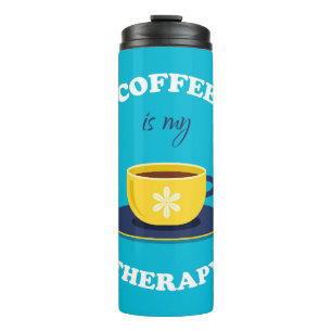 Termo El Café Es Mi Tumbler Termal Terapéutico