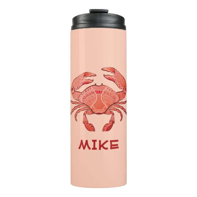 Termo El cangrejo del estilo el | añade su nombre (Anverso)